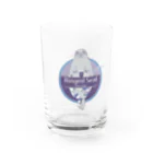 Kinkadesign うみのいきものカワイイShopのワモンアザラシ_Cafeステッカーデザイン  Water Glass :left