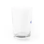 HERの穴を覗くねこ Water Glass :left