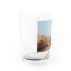 yongyongの赤白煙突とさよなら201系環状線 Water Glass :left