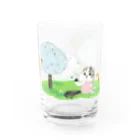 wokasinaiwoのおにぎり祭りミロちゃん Water Glass :left