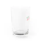 I LOVE YOU STORE by Hearkoのよく見ると Me too（パステル） Water Glass :left