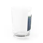 ながしっぽ from.さくらねこの家のとらちゃん　type.Ｂ Water Glass :left