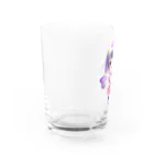 雨水ふみのすみれちゃん Water Glass :left