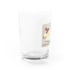 yunoyunojack の座っておすましブラザーズ Water Glass :left