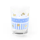 yoshiikanのティータイム(水色) Water Glass :left