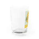 HermannStrasseのゴッホとレオパードゲッコー Water Glass :left