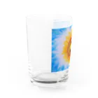 C_Colorsのヒマワリ Water Glass :left