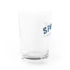 LONESOME TYPE ススのSPOON (NAVY) Water Glass :left