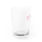 LONESOME TYPE ススのSPOON (PINK) Water Glass :left