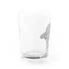 ne*muiのゆるチラ（ほっぺ） Water Glass :left