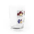 まつぼっくりの春の花 Water Glass :left