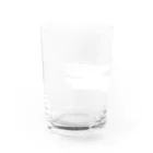 PoooompadoooourのGRAY SCALE Journey V8(Black and white) Water Glass :left