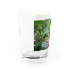 Aloha Blue Skyのハイビスカス Water Glass :left