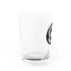 ドロンコへいやのドロンコへいや　ロゴ Water Glass :left