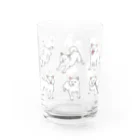 chippokeの白柴いろいろ Water Glass :left