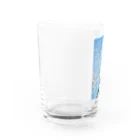 niwakungfuのsakura Water Glass :left