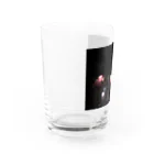 元ボウフラ-smokin' tokyoのアネモネとスナック Water Glass :left