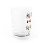 BuddyのI love sweets ! BuddyBee Water Glass :left