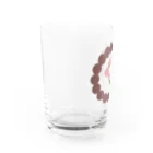 Söpöのピンクのサークルグラス Water Glass :left