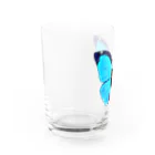 LalaHangeulのモルフォ蝶 Water Glass :left