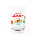 SATONOEの喫茶メニューイラスト有グラス Water Glass :left