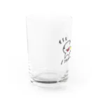 うちの子たちのうちのもちお Water Glass :left