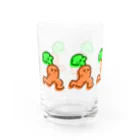 にんぢん大明神のはしるにんぢんず Water Glass :left