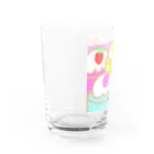 melonchocoのたくさんのソーダ Water Glass :left