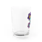 なすびのお花さん Water Glass :left