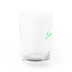 レモンスカッシュの泡の黄色のワンピースの子 Water Glass :left