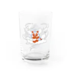 cool8_tkの変身たぬき Water Glass :left