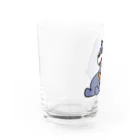 某たっちゃんの店のビアベア君 Water Glass :left