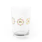 INUMAN WORLDのフラワーにゃんこ Water Glass :left