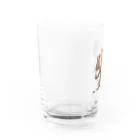 Mナオキのエゾリス Water Glass :left