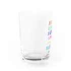 Russian Kitchenのロシア語あいうえおキリル文字アルファベット一覧 Water Glass :left