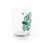 なみなみ・しずかのハグルマグリーン Water Glass :left