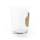 素敵屋のおやすみにゃんこリリー Water Glass :left