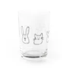 さくちゃ👶の愉快な動物たち Water Glass :left