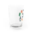 YoakeNecoの東北☆家族　集合 Water Glass :left