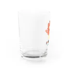 YoakeNecoのほや~ん 東北☆家族　 Water Glass :left