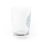 ぼくのすいぞくかん SUZURI店のテヅルモヅルlightcolor Water Glass :left