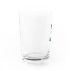 SUIMINグッズのお店の緑のビキニのねこ Water Glass :left