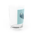 はちえんのお店のくじらくん（文字なし） Water Glass :left