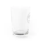 こどもの絵の怖がりのマルちゃん Water Glass :left