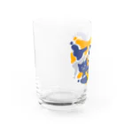 MIX SHOPのカモフラ×ネコ(キジトラ) Water Glass :left