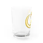 もむのふの爬虫類グッズやさんのフトアゴちゃん Water Glass :left