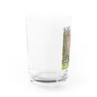 四色アペンド＋の春のりすちゃん Water Glass :left