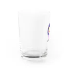 頭に乗せちゃいました。のからあげ桜 Water Glass :left