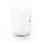 Hanamiのぶたとハリネズミ Water Glass :left