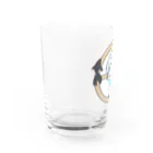 shiro.のGoldfish Glass 〜Noël〜 グラス左面